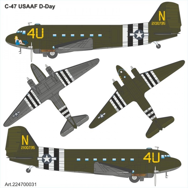 DOUGLAS C-47 USAF D-Day<br /><a href='images/pictures/ETH_Arsenal/224700031.jpg' target='_blank'>Full size image</a>